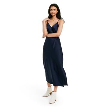 Women's Slip Dress - Nili Lotan X Target Navy Blue