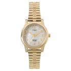 Women's Timex Expansion Band Watch - Gold/mother Of Pearl T2m827jt