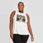 Women's Disney Plus Size Goofy Dog Mom Graphic Tank Top (juniors') - Cream 1x, Women's, Size: