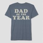 Target Men's Well Worn Father's Day Dad Of The Year Short Sleeve T-shirt - Classic Navy