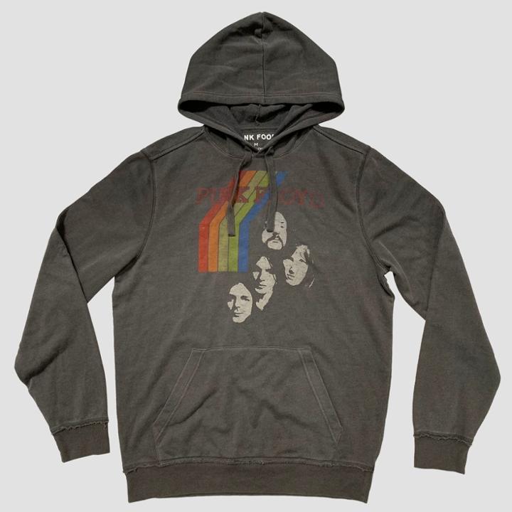 Junk Food Men's Long Sleeve Pink Floyd Sweatshirt - Vintage Black