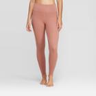 Women's High-waisted 7/8 Seamless Leggings - Joylab Burlwood S, Size: