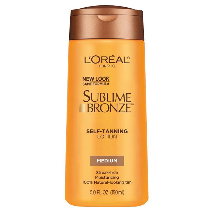 L'oreal Paris Sublime Bronze Self-tanning Lotion Medium Natural Tan