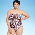 Women's Flounce Front Classic One Piece Swimsuit - Kona Sol
