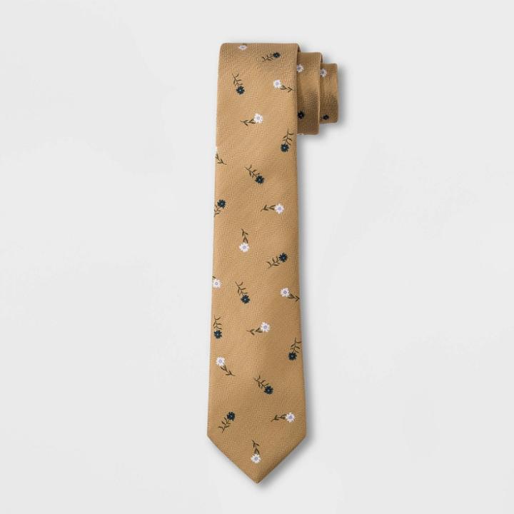 Men's Ditsy Floral Print - Goodfellow & Co Yellow