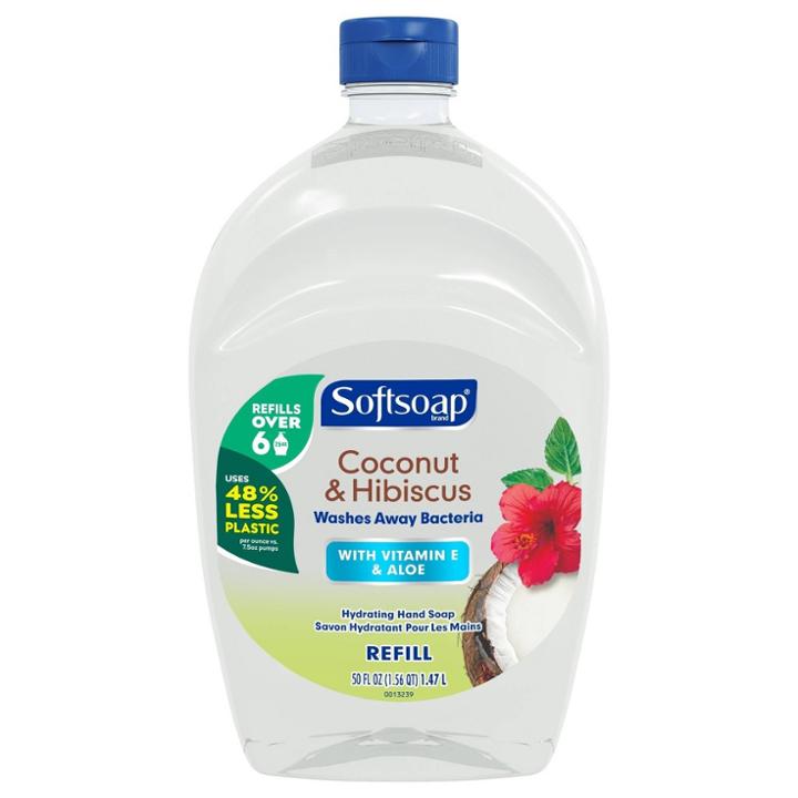Softsoap Moisturizing Liquid Hand Soap Refill - Coconut & Hibiscus