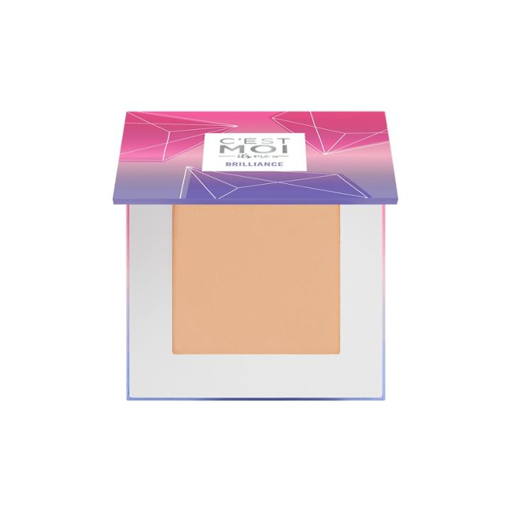 C'est Moi Brilliance Pressed Powder Foundation Sand (brown) - .20oz