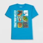 Dreamworks Boys' How To Train Your Dragon Short Sleeve T-shirt - Turquoise Heather