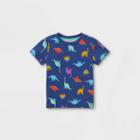 Toddler Boys' Crew Neck Short Sleeve T-shirt - Cat & Jack Violet