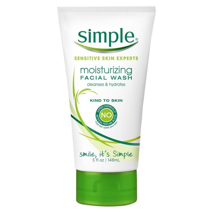 Unscented Simple Moisturizing Facial Wash