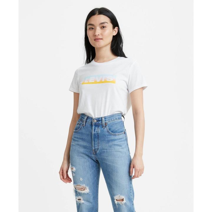 Levi's Women's Perfect Short Sleeve T-shirt - White