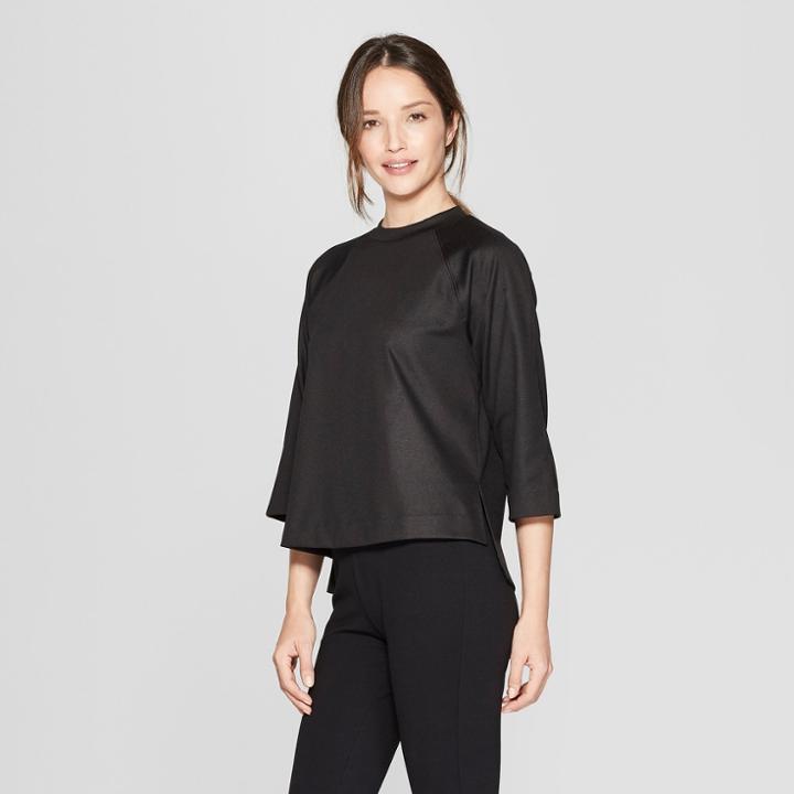 Women's Tuck Shoulder T-shirt - Prologue Black
