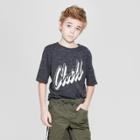 Boys' Short Sleeve Chill T-shirt- Art Class Black