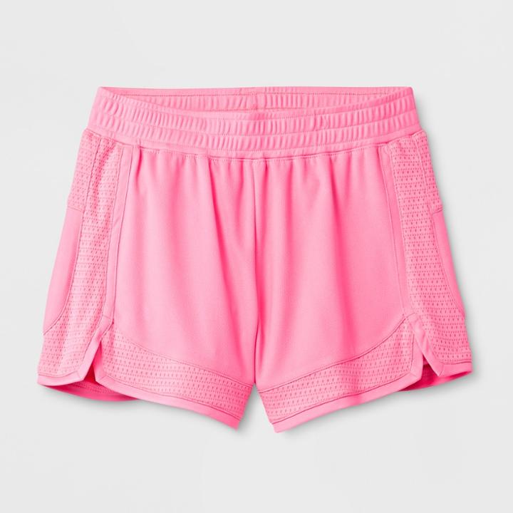 Girls' Mesh Shorts - C9 Champion Pink
