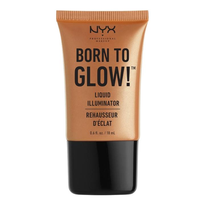 Nyx Professional Makeup Born To Glow Liquid Illuminator Pure Gold