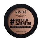 Nyx Professional Makeup #nofilter Finishing Powder Cocoa (brown)