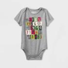 No Brand Black History Month Baby Dates Child Bodysuit - Heather Gray Newborn