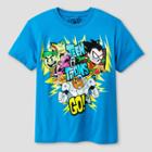 Teen Titans Go! Boys' Teen Titans Short Sleeve T-shirt - Turquoise