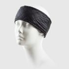 Women's Solid Pieced Earband Quilted Front Hats - C9 Champion One Size Black, Women's