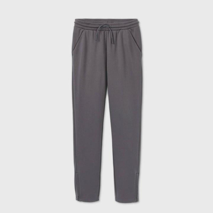 Boys' Slim Fit Tech Fleece Straight Pants - All In Motion Gray