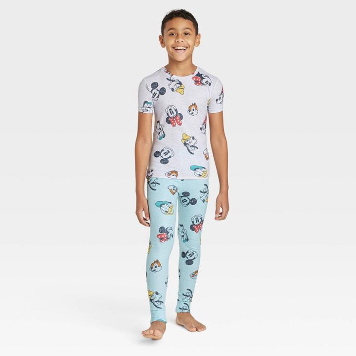 Boys' Disney Mickey & Friends 2pc Sleep Pajama