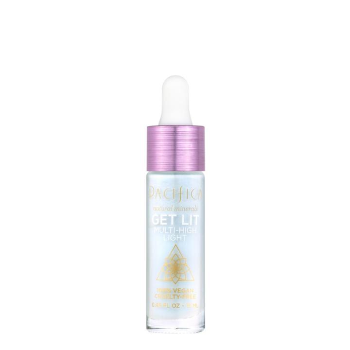 Pacifica Get Lit Multi-high Light Aquamarine - 0.51oz, Drops