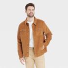 Men's Tall Cork Button-down Shirt - Goodfellow & Co Brown
