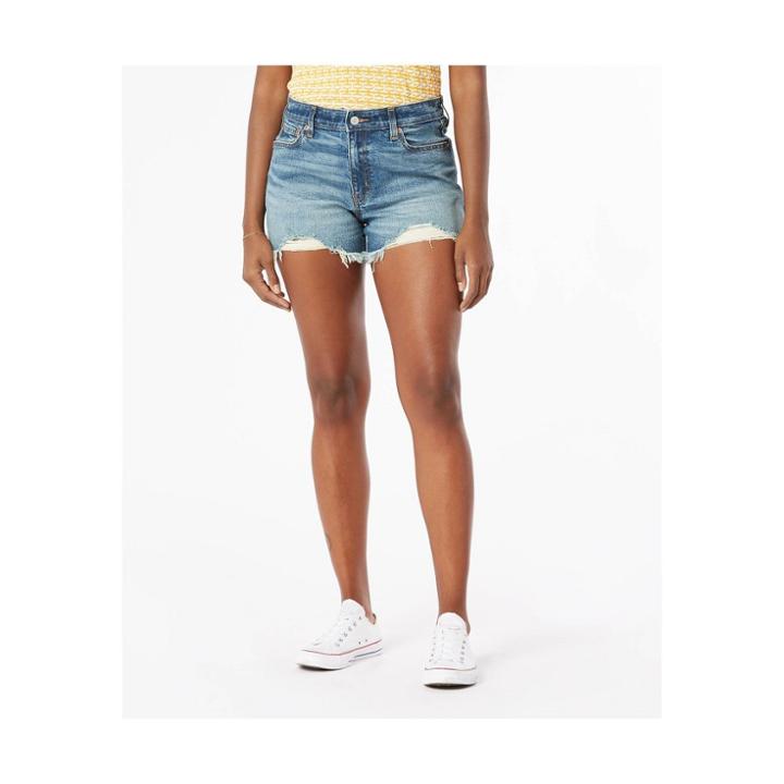 Denizen From Levi's Women's High-rise 3 Jean Shorts - Solano Beach