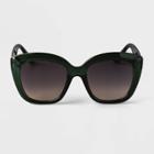 Women's Square Sunglasses - A New Day Green