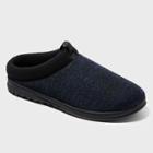 Men's Dearfoams Slide Slippers - Navy (blue)
