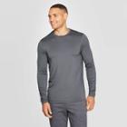 Men's Long Sleeve Soft Touch T-shirt - C9 Champion Silver