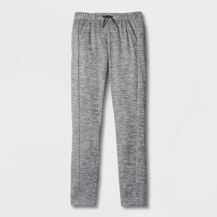 Boys' Tech Fleece Joggers - All In Motion Heathered Black