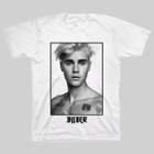 Men's Justin Bieber Short Sleeve Graphic T-shirt - White