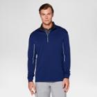 Men's Golf Quarter Zip Softshell Jackets - Jack Nicklaus Navy (blue)