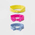 Baby Girls' 3pk Nylon Headwrap - Cat & Jack Blue/pink