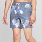 Trinity Collective Men's 6 Canopy Vintage Waist Board Shorts - Dark Blue