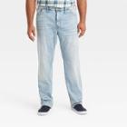 Men's Big & Tall Slim Straight Fit Jeans - Goodfellow & Co Light Blue