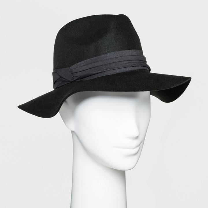 Women's Panama Hat - Universal Thread Olive (green)