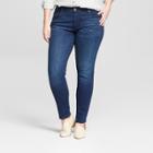 Women's Plus Size Skinny Jeans - Universal Thread Medium Wash 24w