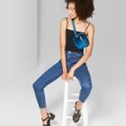 Women's High-rise Diamante Skinny Jeans - Wild Fable Medium Wash