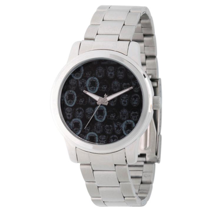 Men's Marvel Comics Captain America/black Widow/hulk/ant-man/black Panther/iron Man Alloy Watch - Silver,