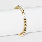 Sugarfix By Baublebar Initial 'l' Stretch Bracelet - Gold