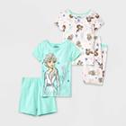 Girls' Disney Frozen 4pc Pajama