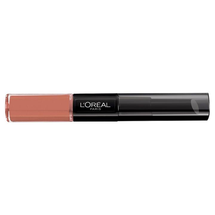 L'oreal Paris Infallible Lip 2 Step 119 Neverending Nutmeg .17 Fl Oz, Neverending Nutmeg