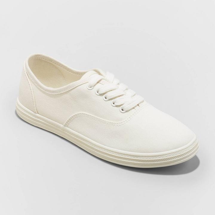 Women's Lunea Lace-up Sneakers - Universal Thread Cream