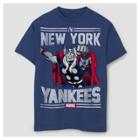 Marvel Boys' Thor Major League Baseball T-shirt - Navy