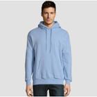 Hanes Men's Ecosmart Fleece Pullover Hooded Sweatshirt - Light Blue