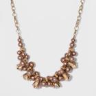 Beaded Layered Necklace - A New Day Gold,
