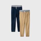 Boys' 2pk Stretch Pull-on Jogger Fit Pants - Cat & Jack Blue