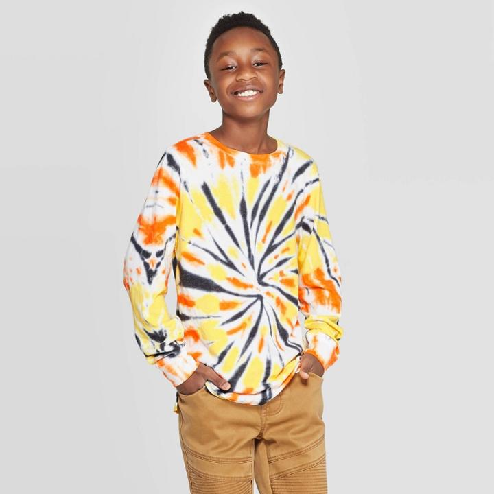 Boys' Halloween Long Sleeve T-shirt - Art Class Xl, Boy's,